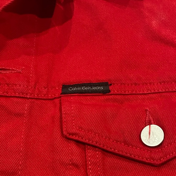 Calvin Klein Jean jacket size medium - Picture 2 of 7